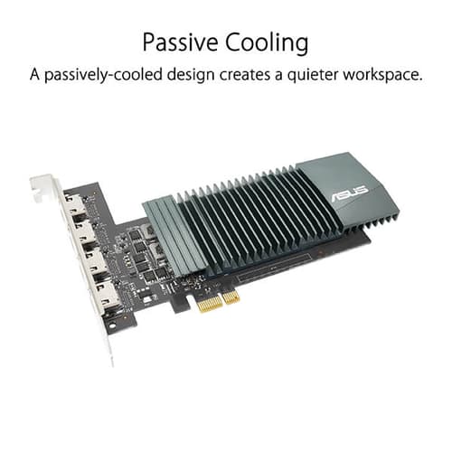Asus GT 710 2GB Graphics Card With 4 HDMI Ports